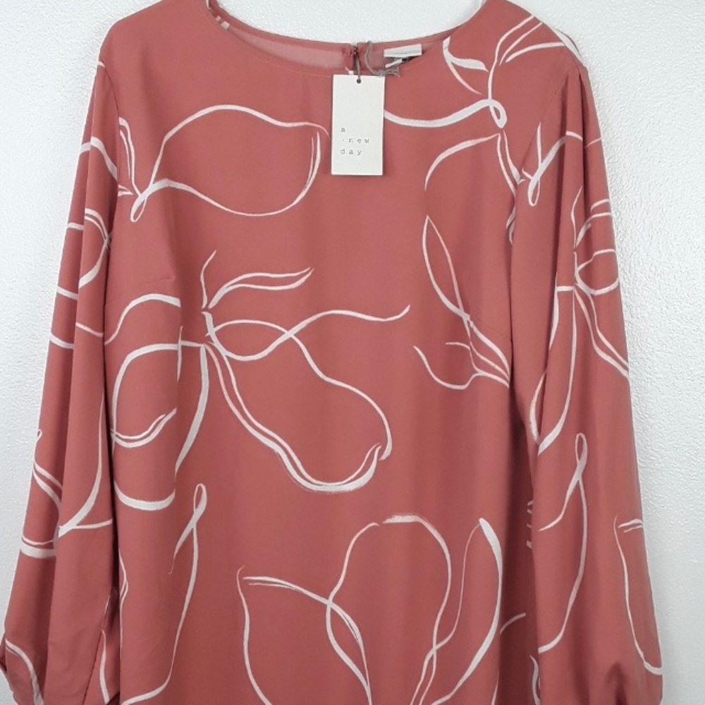 A New Day Dress XL Balloon Sleeve
